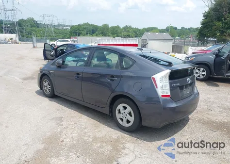 2011 Toyota Prius Two из США, поврежденный, VIN JTDKN3DU1B1384666